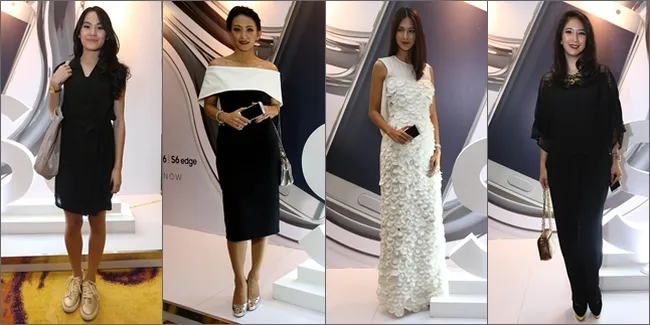 Sederet Dress Seleb di Launching Party Samsung S 6, Cetar Badai!