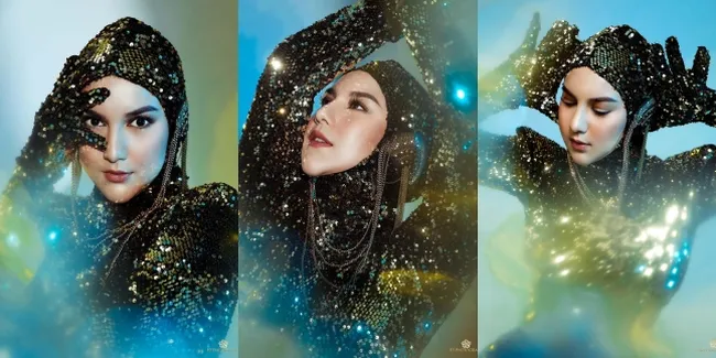 Sederet Foto Karismatik Irish Bella Dalam Pemotretan Terbaru, Cantik Maksimal - Bling Bling Bak Ratu Ular