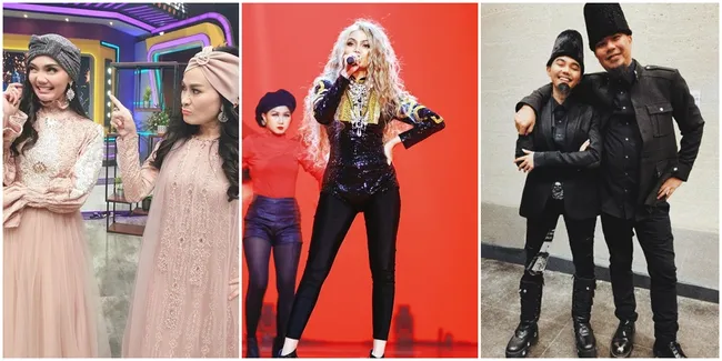 Sederet Gaya Rina Nose Impersonate Selebritis Lain, Dari Iis Dahlia Hingga Ahmad Dhani - Mana yang Paling Mirip? 