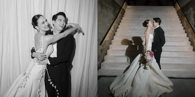 Sederet Potret Mesra Luna Maya dan Maxime Bouttier saat Resepsi Kedua, Full Bahagia