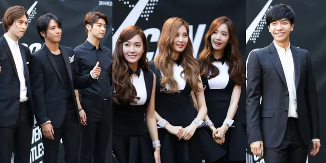 Sederetan Seleb Korea di Red Carpet KCON2014