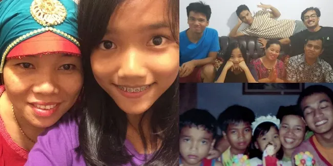 Selalu Hangat dan Harmonis, 11 Potret Jadul Kebersamaan Keluarga Mendiang Bibi Andriansyah - Penampilan Masa Kecil Fuji Curi Perhatian