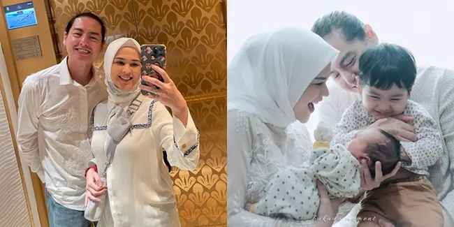 Selalu Kelihatan Mesra, 8 Potret Cut Meyriska dan Roger Danuarta yang Rela Tidur Pisah Ranjang Demi Anak-anak