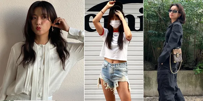 Selalu Tampil Mewah dan Cantik Elegan, Begini Gaya Han Hyo Joo Kalau Dandan Casual Sehari-Hari