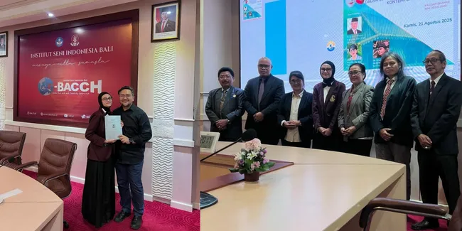 Selamat, Zee Zee Shahab Ujian Kelayakan S3 di ISI Bali - Ditemani Suami Tercinta
