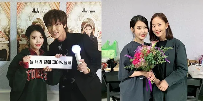 Seleb Hadiri Konser IU, Ada Lee Jun Ki  & Bintang 'My Ahjussi'