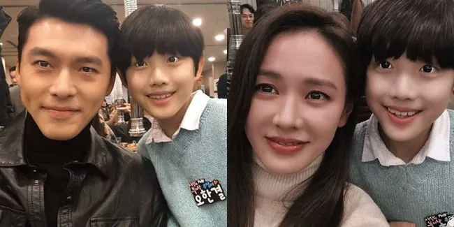 Selfie Akrab U Pil dengan Para Bintang 'Crash Landing on You', Manis Banget Bersama Hyun Bin dan Son Ye Jin