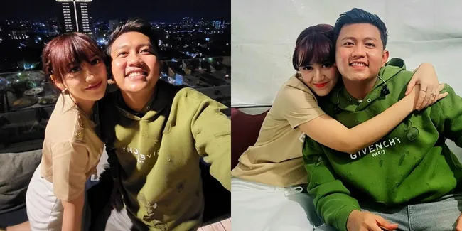 Sempat Dikabarkan Putus, Ini Potret Denny Caknan dan Happy Asmara yang Lengket di Panggung - Bikin Baper Banget
