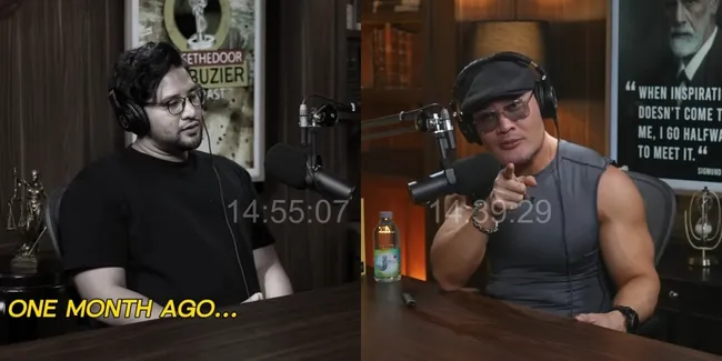 Sempat Jadi Bintang Tamu di Podcast, 10 Potret Deddy Corbuzier Ungkap Kekecewaan Pada Ammar Zoni: yang Punya Masalah di Dunia Ini Bukan Cuma Lu