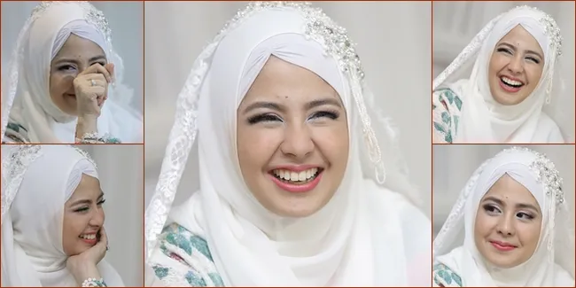 Senyum Bahagia Risty Tagor Setelah Resmi Jadi Istri Stuart Collin