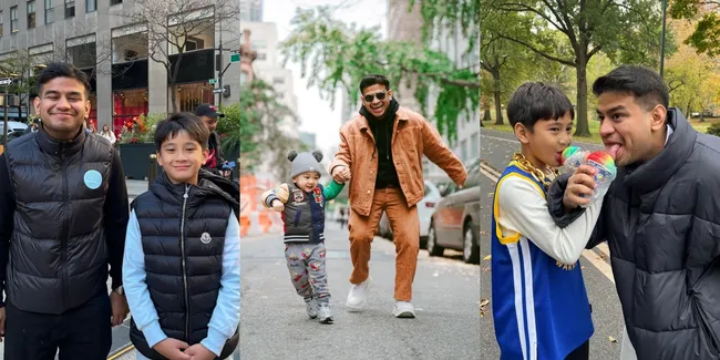 Serasa Kakak Adik, 10 Potret Kedekatan Fadil Jaidi dengan Rafathar dan Rayyanza - Rossa: Curiga Bentar Lagi Masuk KK Andara