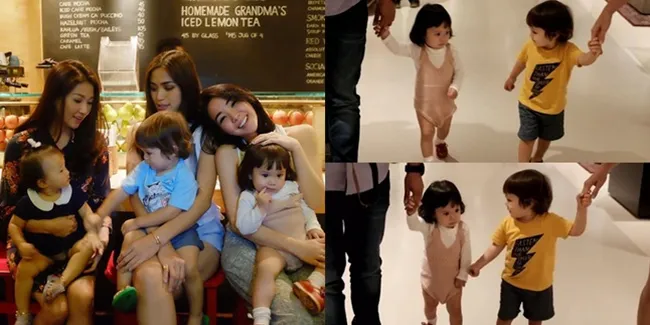 Seru dan Lucunya 3 Anak Artis Playdate, El Barack Ditolak Gempi