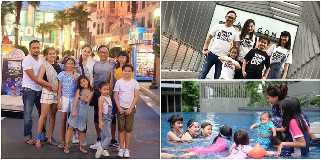 Serunya Liburan Bareng Keluarga Mona Ratuliu & Meisya Siregar