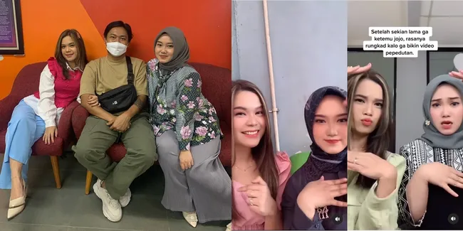 Setelah 13 Tahun Berpisah, Ini Potret Sinta dan Jojo Keong Racun yang Kembali Bertemu - Bikin Video Bareng