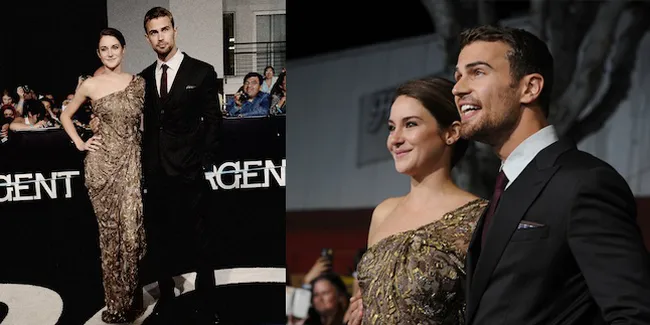 Shailene Woodley & Theo James Makin Mesra di Premier 'INSURGENT'