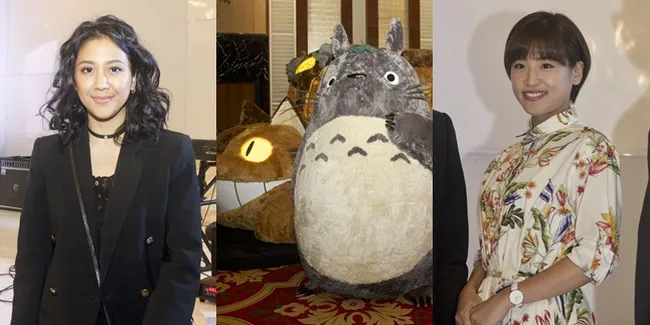 Sherina Dan Haruka Meriahkan Pembukaan Pameran Ghibli di Jakarta 