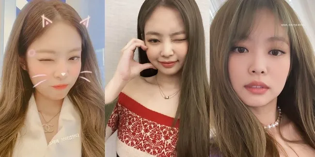 Siap-Siap Makin Ngefans, Ini 10 Foto Selfie Close-Up Jennie BLACKPINK Pancarkan Aura Cantik dan Menggemaskan
