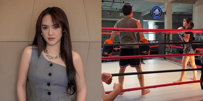 Siap Terima Tantangan Duel, 8 Potret Happy Asmara yang Kini Sibuk Latihan Bela Diri - Tetap Cantik Meski Keringetan