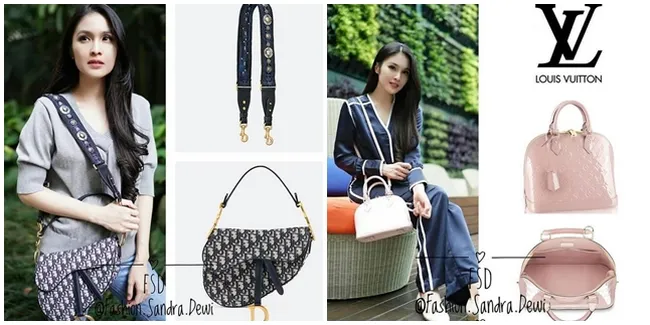 Simak Harga 8 Tas Mewah Sandra Dewi, Capai Puluhan Juta Rupiah!