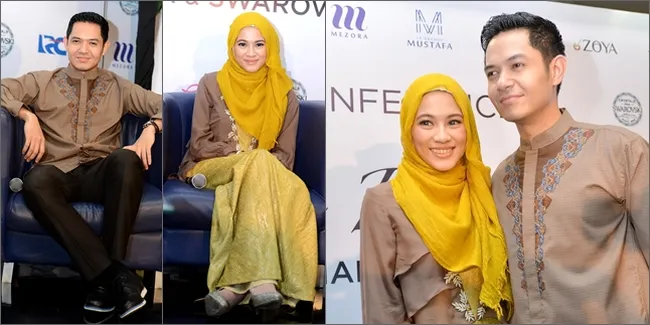 So Sweet! Alyssa Soebandono & Dude Kompak Berbusana Muslim Couple