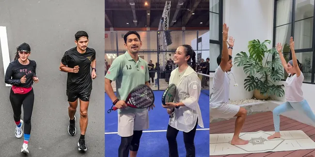 Sporty Couple, Ini Potret Ibnu Jamil dan Ririn Ekawati Rutin Olahraga Bareng