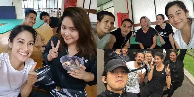 Squad Goals Seru Ala Dian Sastro, Julie Estelle, Iko & Joe Taslim