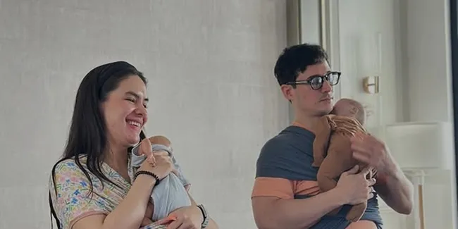 Steffi Zamora dan Nino Fernandez Ikut Kelas New Born Care, Siap Jadi Ortu