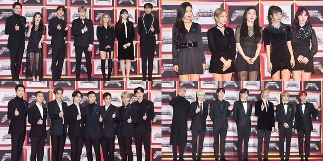 Style Idol di Red Carpet KBS Song Festival, Hitam Putih Semua