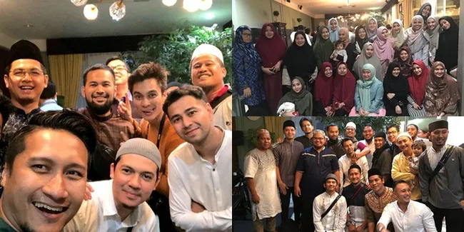 Suasana Hangat Kajian di Rumah Raffi Ahmad, Dihadiri Banyak Artis