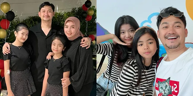 Sudah Seperti Anak Kandung, Ini 8 Potret Kedekatan Angga Wijaya Bersama Kedua Putri Sambungnya