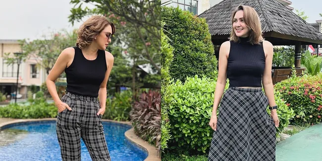 Sukses Jalani Diet, Potret Terbaru Donna Agnesia yang Kini Makin Langsing - Pamer Pinggang Ramping