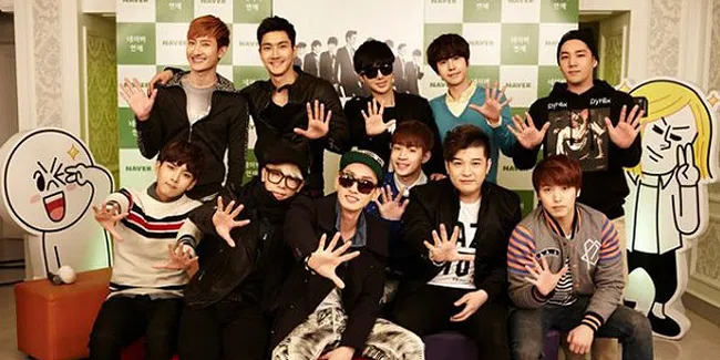 Super Junior Lakukan Chat LINE Dengan ELF