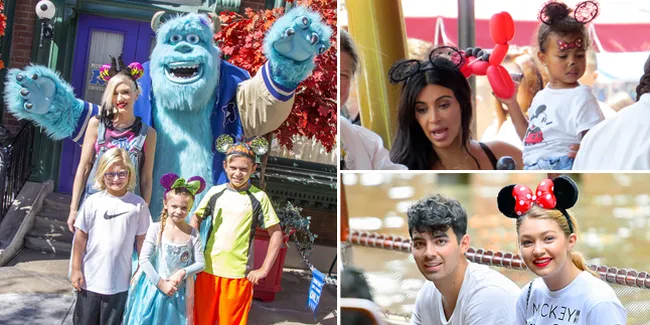 Super Seru! Ini Potret Liburan Artis Hollywood di Disneyland