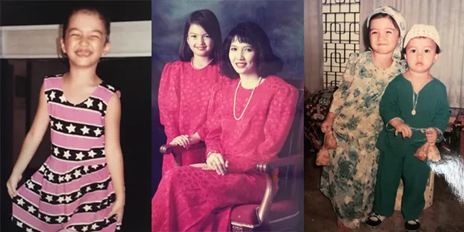 Tak Banyak Berubah, Ini 10 Potret Masa Kecil Raline Shah yang Jarang Terungkap - Cantik Sejak Dulu 