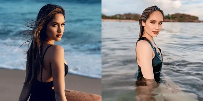 Tak Hanya Pintar, Intip 9 Potret Cinta Laura Pamer Body Goals Dalam Balutan Swimsuit - Otot Perutnya Jadi Sorotan