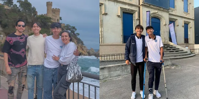 Tak Ikut Jejak Orangtua, 8 Potret Diego dan Lionel Anak Darius Sinathrya Pilih Berkarier Sebagai Pemain Bola