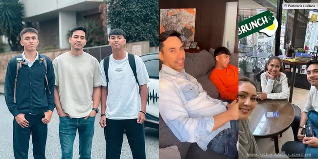 Tak Lagi di Akademi PSG, 8 Potret Lio dan Diego Anak Donna dan Darius Lanjutkan Sekolah Sepakbola di Portugal