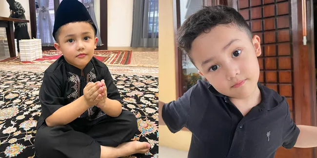 Tambah Gede, Ini Potret Sakalingga Anak Bungsu Andhika Pratama dan Ussy Sulistiawaty - Plek Ketiplek Sama Bapaknya