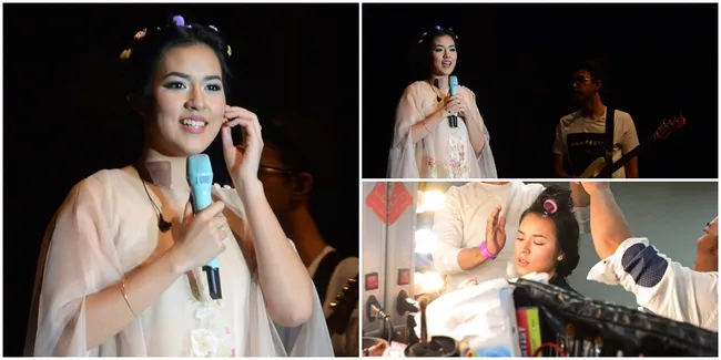Tampil di Koser Kahitna, Raisa Cantik Menawan Bak Princess