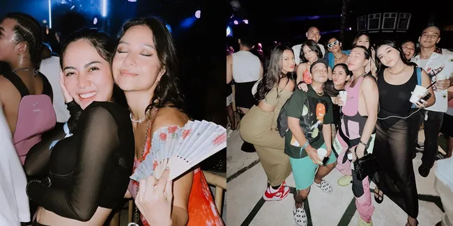 Tampil Seksi dan Dianggap Terlalu Terbuka Sampai Ramai Cibiran, Ini 8 Potret Rachel Vennya Saat Party - Salfok Tato di Tangannya