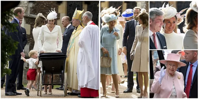 Tamu Penting di Baptis Charlotte, Anggun & Gagah Penuh Pesona