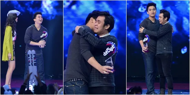Tangis Olga Syahputra Saat Billy Raih Dahsyatnya Awards