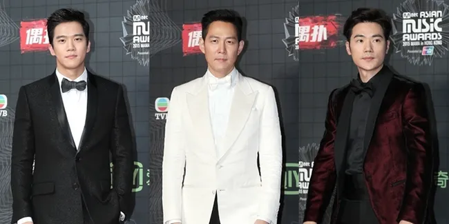 Tebar Senyum Tampan, Aktor Red Carpet MAMA 2015 Bikin Hati Leleh