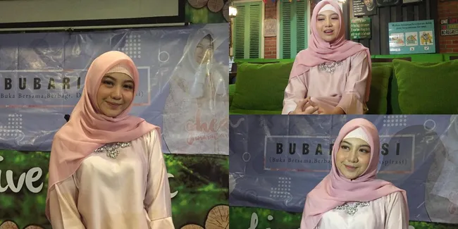 Teduhnya Pesona Ghea Indrawari Saat Berhijab