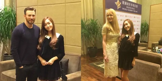 Teman Main Jessica Jung Sekarang Chris Evan dan Nicole Kidman