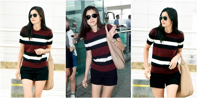 Ternyata Chun Song Yi Juga BIsa Tampil Casual