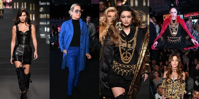 The Hadid Dominasi Fashionshow Moschino x H&M