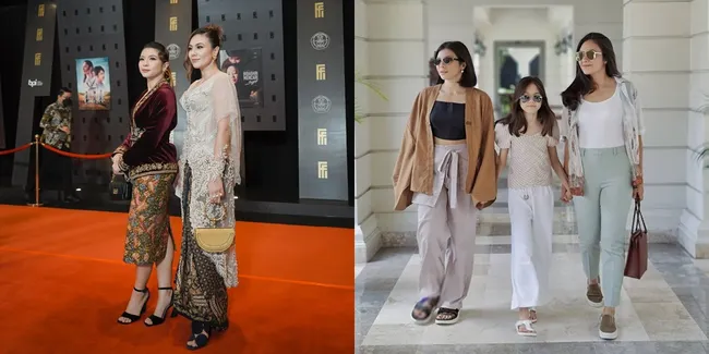 Tidak Seperti Ibu dan Anak, Ini 7 Potret Wulan Guritno dan Shalom Razade yang Lebih Mirip Kakak Beradik - Sama-sama Cantik dan Kece