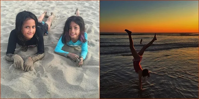 Tingkah Aiska-Talula, Putri Cantik Ersa Mayori Jadi Gadis Pantai