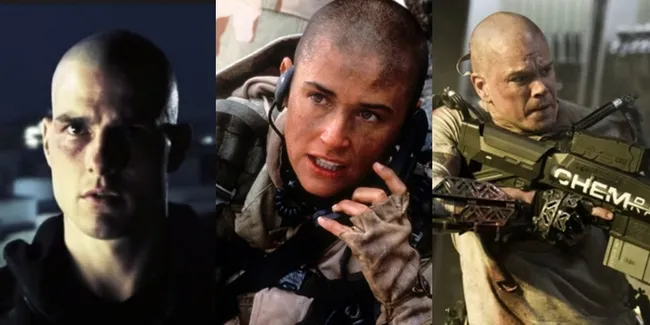 Totalitas! Aktor & Aktris Top Hollywood Ini Rela Botak Demi Peran